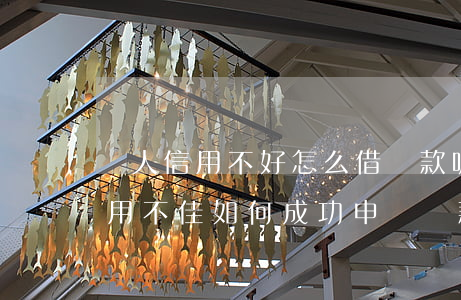 個人信用不好怎么借貸款呢，解決難題：個人信用不佳如何成功申請貸款？